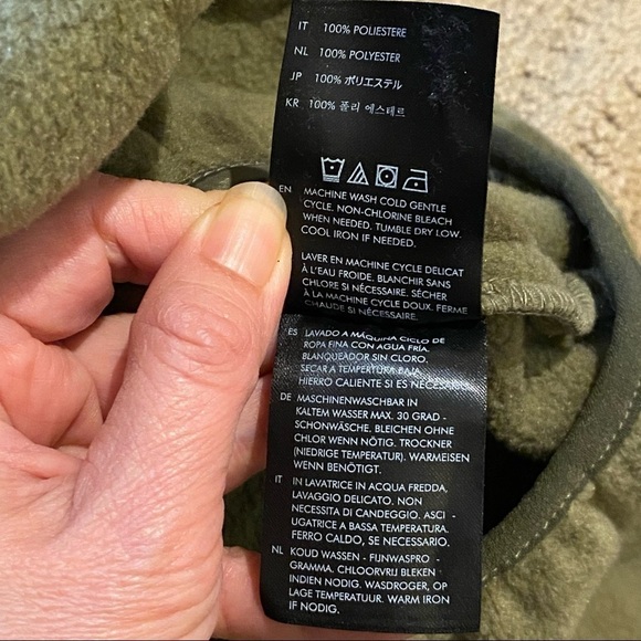 NWT~BRIXTON Olive All Terrain Higgins Pullover Sweater Size Small - Picture 11 of 13